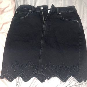 Jean skirt
